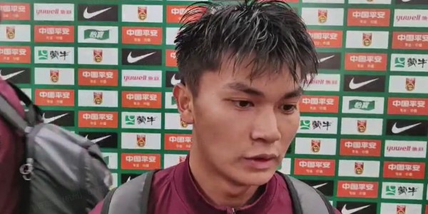 蒯纪闻：上半场有点着急；下半场进球后大家自信上来了